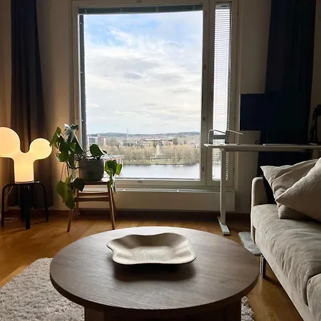 Upea Kaksio Jaervinaekymin Ratinassa Apartmán *